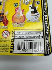 Pick Ups B.C. Rich Warlock Standard Mini Guitar Replica – 2000 Series One – New