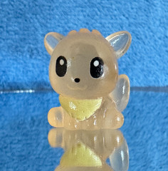 Miniature Resin Pokemon Figures – Set of 13 – Glow in Dark – by BANDAI – NEW