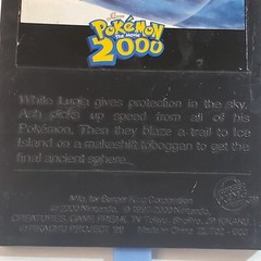 Pokemon 2000 The Movie Golduck Plastic Power Card Burger King Collectible Toy