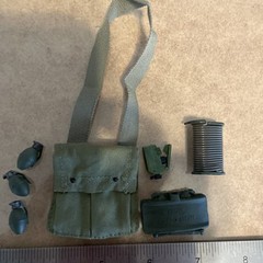 1:6 Sideshow Platoon Chris Taylor Vietnam War Claymore Mine Clicker Wire Bag