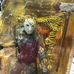 SEALED 1998 Mcfarlane Toys Movie Maniacs Series 1 Bloody Variant Jason Voorhees
