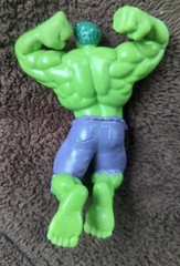 Marvel Incredible Hulk Action Figure 2013 Swimways Leaping Smash Rubber GR31017C