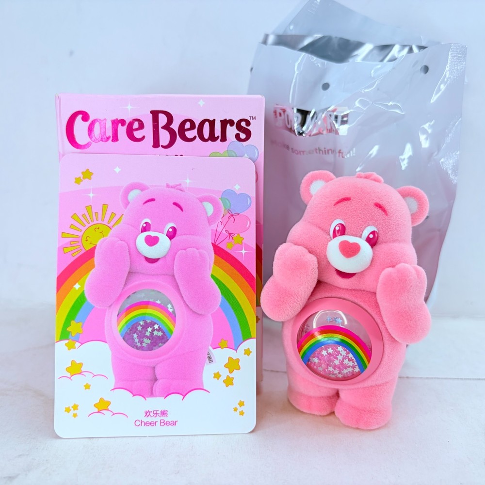 POP MART x Care Bears Colorful Hugs Series Confirmed Figure Dolls – Cheer Bear