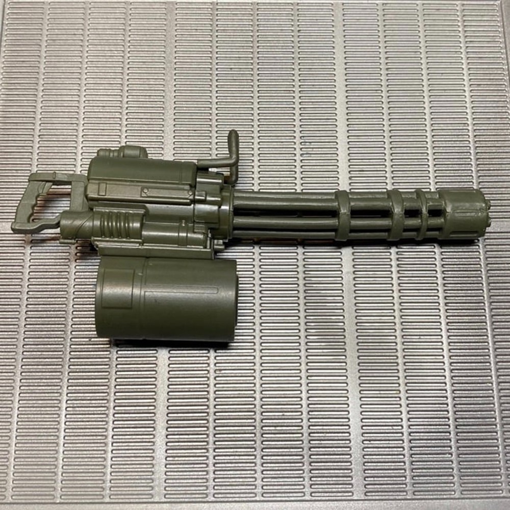 GI Joe Classified 6″ Heavy Artillery Roadblock M134 Gatling Machine Gun Minigun