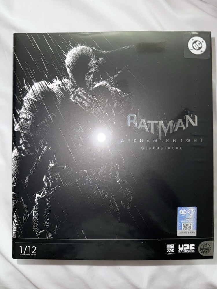 LPZZ DC Batman Arkham Knight Deathstroke 1/12 Action Figure Model New