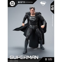 【US In-Stock】HIPLAY Fondjoy Black Superman 2.0 DC1026 Action Figure