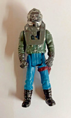 Vtg M.A.S.K. PIRANHA vehicle & SLY RAX figure 100% COMPLETE 1985 Kenner MASK