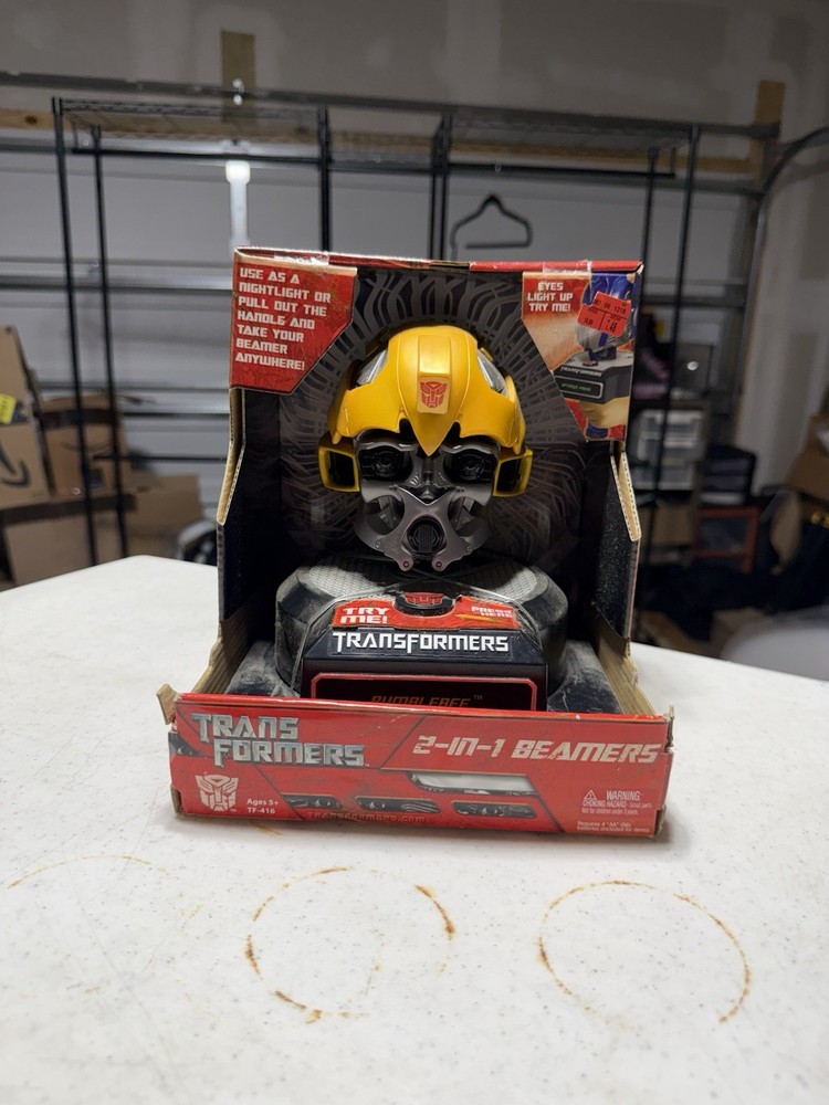 TRANSFORMERS Bumblebee 2 In 1 Beamers 2007 Nightlight Brand New