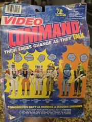 Sealed Video Command Action Figures – Stinger & Lizard – 1992 Toy Island