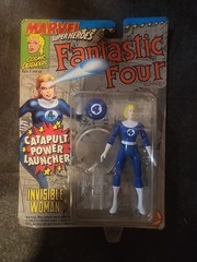 Marvel Super Heroes Fantastic Four 4 Invisible Woman Action Figure 1994 ToyBiz