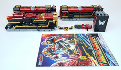 Metal Cardbot S Season2 BLASTRAIN SAMG Transformer Train Robot 2025 New Fast