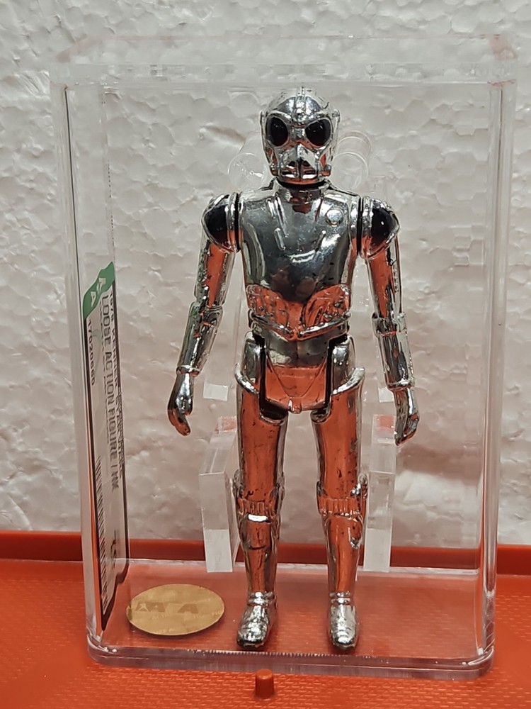 Star Wars 1978 Death Star Droid AFA Graded 70 EX+ original Kenner