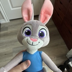 Disney’s Zootopia 2 14” Feature Plush Judy Hopps – 10+ Sounds and Phrases – P…