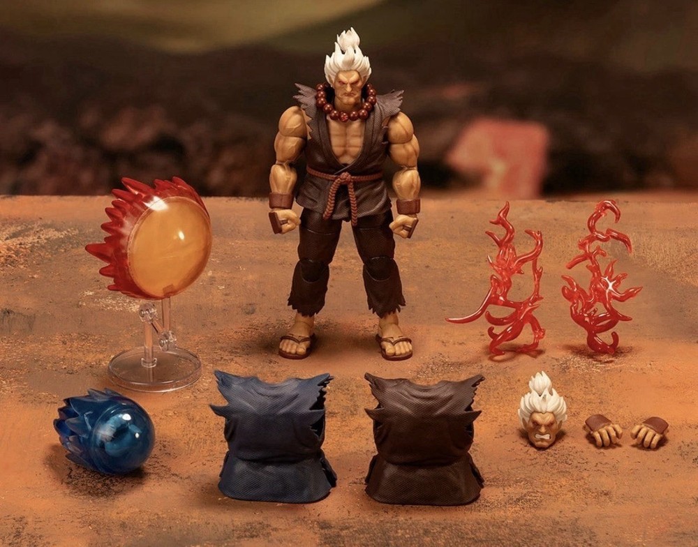 SDCC 2026 Jada Toys Ultra Street Fighter II Akuma Player 2 Deluxe (In Hand)