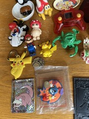 Nintendo/Pokémon Figures Mario SEGA Game Pikachu Cards Pokeballs Mushroom 22
