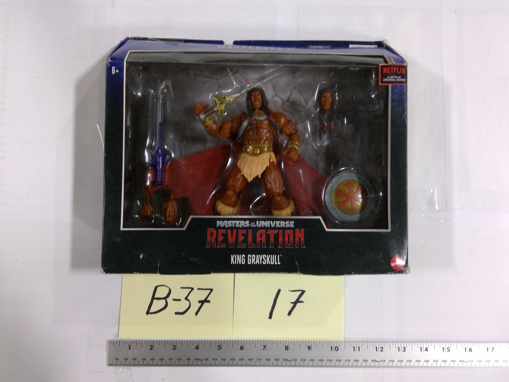 Masters Of The Universe Revelation King Grayskull Action Figure Mattel Boxed Toy