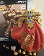 JOYTOY Warhammer: The Horus Heresy Rogal Dorn with Custom Helmet