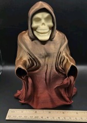Grim Reaper Skull & Spine Articulated Figure 3D Printed
