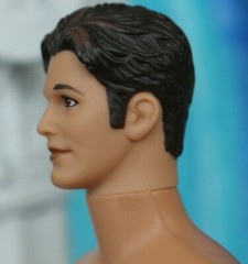 Nude Ken Doll Valentine Date Boyfriend Brunette Articulated DBox4 OOAK Mattel