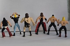 Vintage 1998 Toy Biz WCW Die Cast Metal/Plastic Wrestling Figures Lot Of 7 WWE