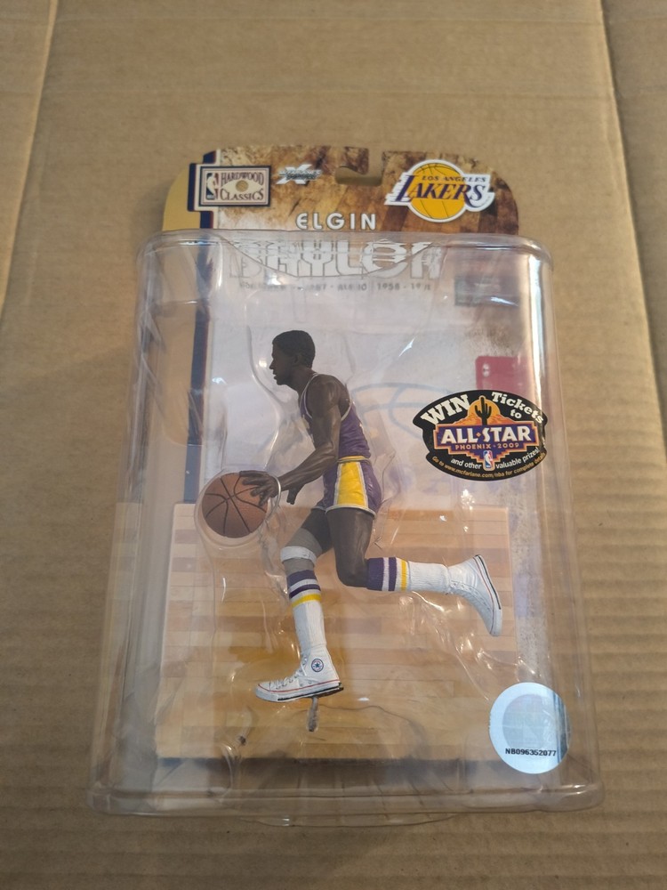McFarlane NBA Los Angeles Lakers Elgin Baylor Action Figure (Original Unopened)