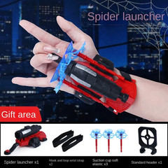 Anime Characters Children Toys Wrist Toy Set Action Figure New for Spiderman Glo