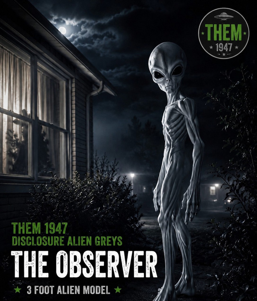 3 Foot Alien Observer Model THEM 1947