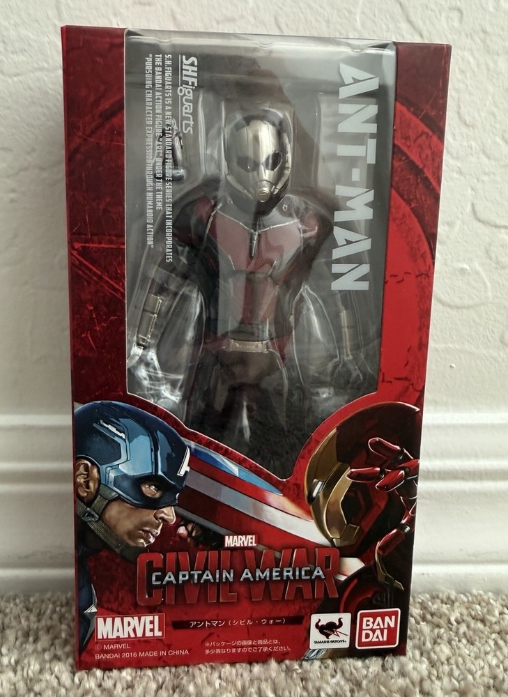 S.H. Figuarts Ant-Man Captain America Civil War Bandai Tamashii NEW SEALED