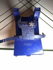 1986 Mattel BraveStarr Fort Kerium Chair Red Throne Parts Weapons Lot