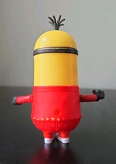 Minions KEVIN in Red Track Jogging suit 2.25″ Figure