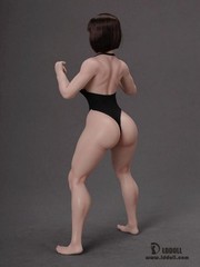 LDDOLL 29 Muscle 1/6 Female Seamless Silicone Body Finger Bone For 12″ Figure