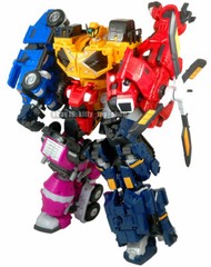 Kids Toy Miniforce Penta X Ranger Robot Bot PENTATRON 5 in 1 Combiner Figures