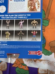 Mattel LJN WWE Superstars ULTIMATE WARRIOR Black Card Chase Target exclusive new