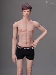 LDDOLL 32Boy 1/6 Steel Bone Finger Bone Seamless Muscular Man Body For 12″Figure