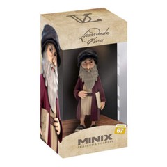 MINIX Historical Leonardo Da Vinci 67 Premium Collectible Renaissance Figure