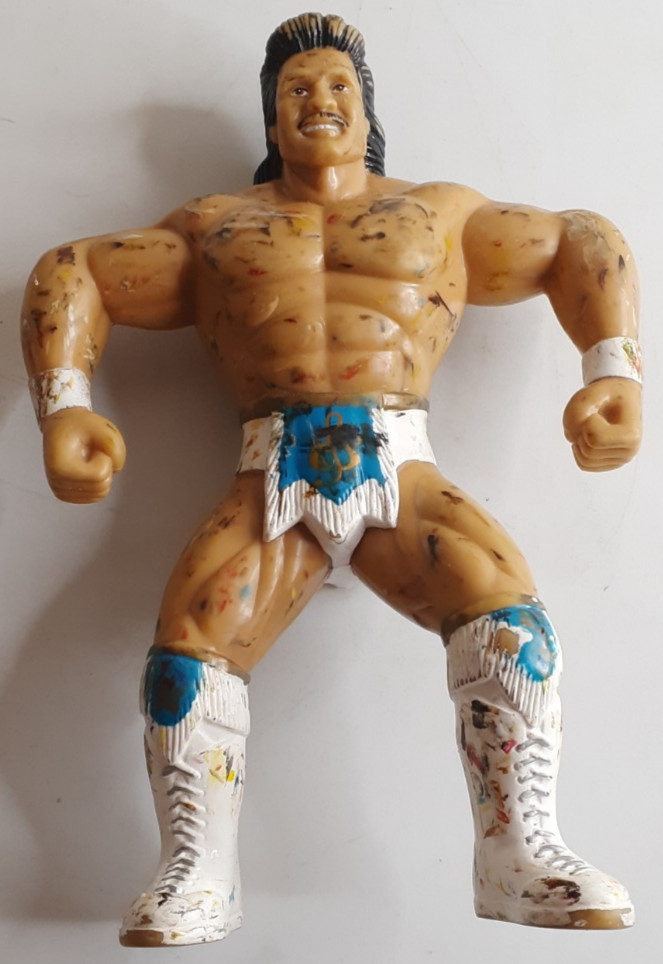 Original San Francisco Toymakers WCW 1995 Johnny B Badd Collectible Wrestlers