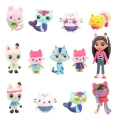 13pcs/set Gabby’s Dollhouse Action Figure Cute Doll Collection Model Toys***