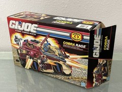 Gijoe Cobra 1990 Rage 100% Complete w/ Box Blueprints Inserts Sleeve Very Nice