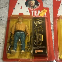 THE A TEAM 1983 GALOOB * HANNIBAL * MR. T * MURDOCK * TEMPLETON PECK * Toys R Us