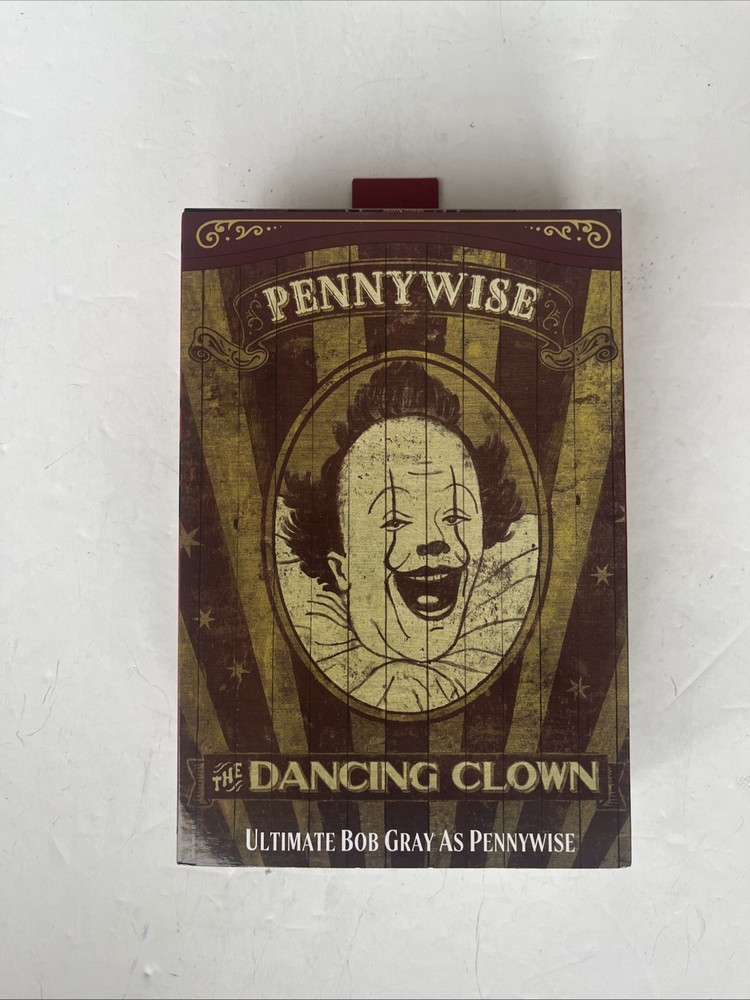 WELCOME TO DERRY NECA Ultimate Bob Gray Pennywise The Dancing Clown Figure NEW