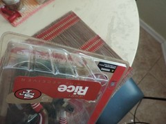 JERRY RICE, NFL 5, RARE VARIANT MCFARLANE, SAN FRANCISCO 49ERS