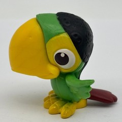 Disney Parrot Skully Bird Toucan Green Yellow Jake and the Neverland Pirates