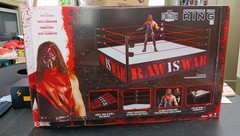 WWF WWE Mattel Ultimate Attitude Era Raw is War Ring No Kane Figure 100 Complete