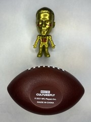 2021 Culturefly Smols Tom Brady Gold Mini Vinyl Figure Limited Edition
