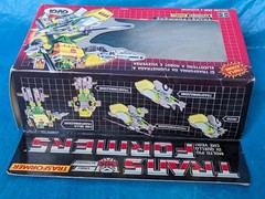 🟢🟡 Vintage G1 Transformers GHIBLI Springer w box GiG Italy 1986 🟡🟢