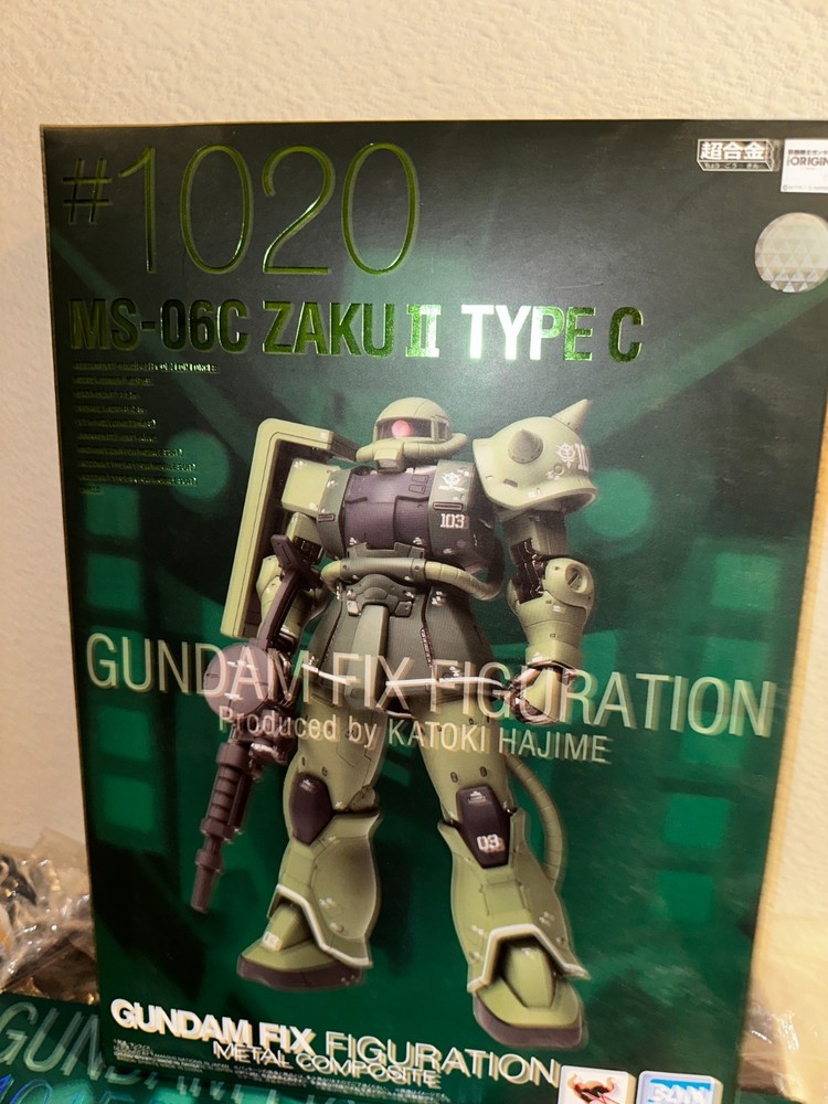Bandai Gundam Figuration Metal Composite #1020 MS-06C Zaku II Type C