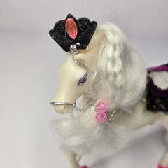VTG 1980s Enchanted Kingdom Horses Valentine/ Winter Bride /Bouquet /Nina & Comb