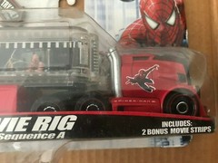 2006 Spider-Man MOVIE RIG TRUCK Action Sequence A with Slide Lens B31