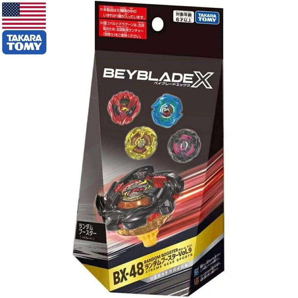 TAKARA TOMY Beyblade X Random Booster Volume 9 BX-48 1pcs USA SELLER