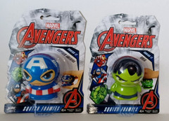 MARVEL AVENGERS-Squish Foamies-Captain America & Hulk-ages 4 and up
